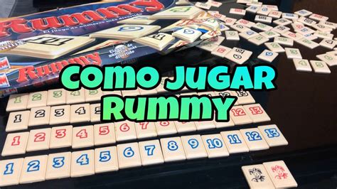juego rummy jugar.